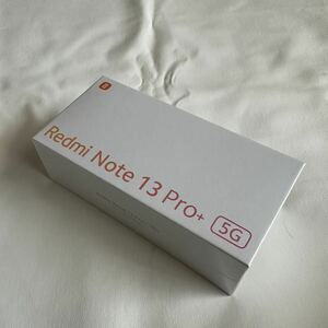 【新品未開封】Redmi Note 13 Pro+ 5G Moonlight White 8GB + 256GB