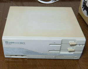 ▼NEC PC-H98 model90 一部自作箇所有　HDDなし　ジャンク品