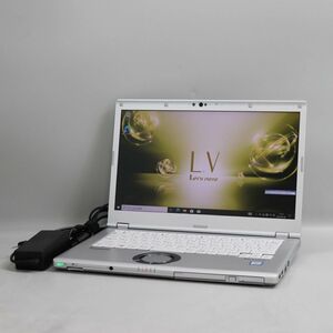 1円スタート Panasonic Let’s note LV7 (Core i5-8350U/メモリ8GB/SSD 256GB/無線LAN/Webカメラ/Windows10 Pro)