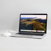 1円スタート Apple MacBook Air Retina, 13インチ, 2019 (Core i5-8210Y/メモリ8GB/SSD250GB/macOS 14/シルバー)_画像1