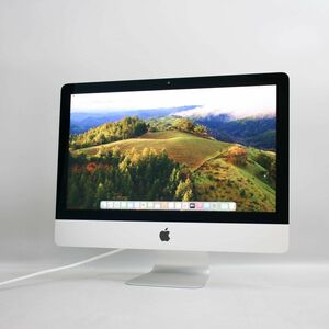 1円スタート Apple iMac Retina 4K, 21.5インチ, 2019 (Core i5-8500/メモリ32GB/SSD28GB+HDD1TB(Fusion Drive)/macOS 14)