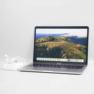 1円スタート Apple MacBook Pro 13インチ, 2019, Thunderbolt 3ポート x 2 (Core i5-8257U/メモリ16GB/SSD250GB/macOS 14/スペースグレイ)