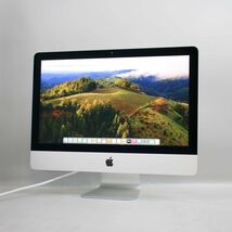 1円スタート Apple iMac Retina 4K, 21.5インチ, 2019 (Core i5-8500/メモリ32GB/SSD28GB+HDD1TB(Fusion Drive)/macOS 14)_画像1