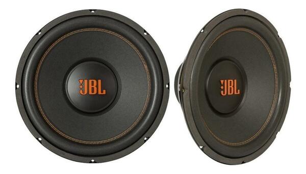 2個セットJBL 12SWMS350 サブウーファー 12インチ 350WRMS カースピーカー カーオーディオ カーステレオ 外向き 重低音