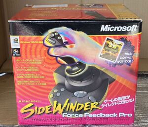 Microsoft SideWinder Force Feedback Pro フォース フィードバック ジョイスティック ゲームポート(0.05)