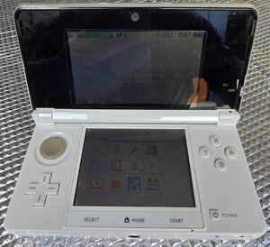 Nintendo 3DS CTR-001 white simple operation verification ending present condition exhibition (0.3)