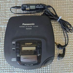 動作未確認 Panasonic パナソニック Portable CD Player ポータブルCDプレイヤー SL-S400 イヤホン付き (0.06)