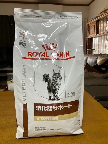 ロイヤルカナン 猫用 消化器サポート 可溶性繊維 ドライ(4kg)