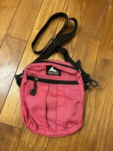 USA производства Gregory Quick карман L розовый старый Logo сумка на плечо сумка уличный casual GREGORY USA America 