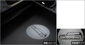 ランドクルーザー250/ランクル250 GDJ250W/TRJ250W：純正 プロジェクションカーテシイルミ(フロント左右)