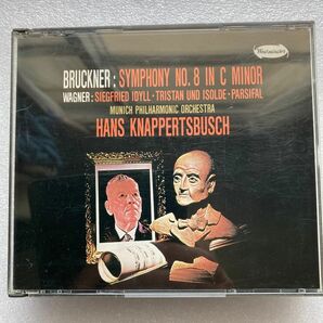 2CD クナッパーツブッシュ/ミュンヘン・フィル　 ブルックナー　交響曲第８番、ワーグナー　管弦楽作品集　国内盤