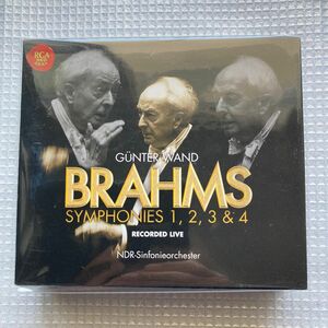 ３ＣＤ　ヴァント/北ドイツ放送響　ブラームス　交響曲全集　輸入盤　廃盤
