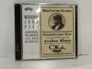 【CD/未開封】Avalon Blues : Complete 1928 Okeh Recordings /Mississippi John Hurt/ミシシッピ・ジョン・ハート【ac01t】