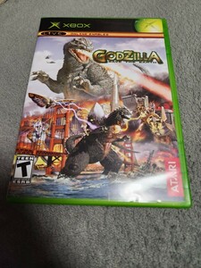 激レア 北米版 Xbox ソフト ゴジラ GODZILLA SAVE THE EARTH 国内本体起動可