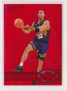 1997-98 Metal Universe Jason Kidd Suns Precious Metal Gems Red card #036 of 100