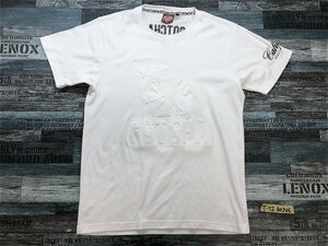 GOTCHA Gotcha men's en Boss Logo short sleeves T-shirt large size XL white 