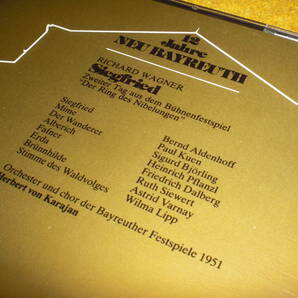 【世界初CD化】MELODRAM最初期スイス・プレス-4枚組セット!1951年8月13日バイロイト音楽祭～カラヤン指揮ワーグナー『ジークフリート』全曲の画像7