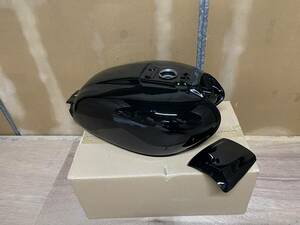  Hawk ya simple k black cover attaching / black CB400T CB250T Bab ... fuel tank gasoline tank fuel tank unused 