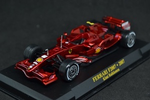 hachette Ferrari F1 collection 1/43 Ferrari F2007 * 2007 Kimi Raikkonen Kimi lai connector nashetoCOLLECTION
