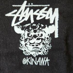 STUSSY　ステューシー　沖縄限定　Tシャツ　サイズM　黒