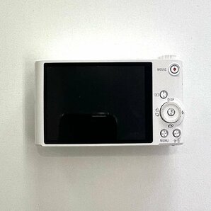 小樽店【現状品】4-2 SONY デジタルカメラ ホワイト DSC-WX350 動作未確認 本体端傷あり バッテリー、カメラケース付属の画像2