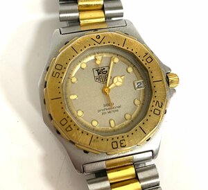 □【中古品】4-10 タグホイヤー TAG HEUER 934.206 3000 professional プロフェッショナル 200m デイト 電池切れ 動作未確認□埼玉戸田店