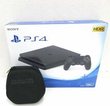 ▲二宮店▲【中古品】g5-23 PS4 本体 CUH2100B 動作確認済み 初期化済み プレイステーション４ nacon 付属_画像1