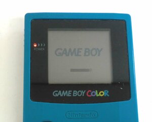 高崎店【中古品】ｒ5-68 任天堂 Nintendo ゲームボーイカラー GAMEBOY CGB-001動作確認済み 本体のみ