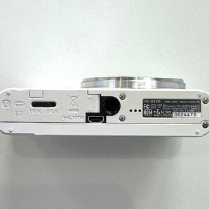 小樽店【現状品】4-2 SONY デジタルカメラ ホワイト DSC-WX350 動作未確認 本体端傷あり バッテリー、カメラケース付属の画像3