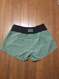 [JETPILOT] lady's short pants BLACK/ moss green size 6