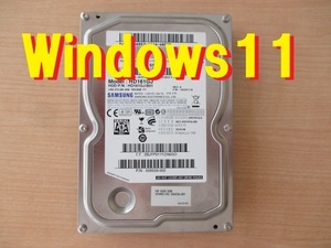 ■送料無料！Windows11 インストール済 3.5インチHDD　SATA　ゆうパケットプラス発送　Seagate SANSUNG WesternDigital 