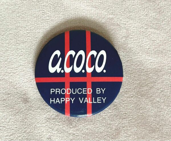 a.co.co. アココ 缶バッジ プロデュース HAPPY VALLEY