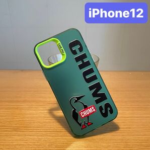 新品★iPhone12★iPhoneケース　スマホケース　保護カバー　カツオドリ　ペンギン　グリーン　人気