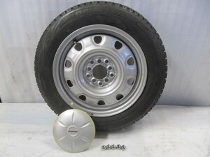 ホイールブリヂストンスタッドレスタイヤ 付き/J 15x6JJ DOT TOPY/BLIZZAK REVO GZ/175 65 R15 84Q/中古品/90001872