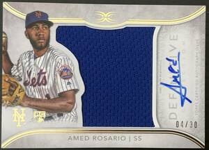 2018 topps definitive Amed Rosario 直筆サインジャージ　30枚限定　RC