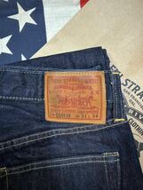 未使用 米国製 1944年 大戦モデル LEVI'S 501XX S501XX 44401-0068 W31 L34 リジッド ホワイトオーク 正規品 LVC 糊落とし_画像2