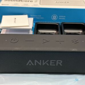 ワイヤレススピーカー ANKER アンカー A3105 Sound Core2 サウンドコア2 Bluetooth スピーカー 音出し確認済み 数回のみ使用の画像2