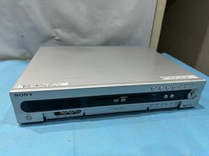 ソニー SONY DVD/HDDレコーダーデッキ RDR-HX6 通電確認済み 2004年製