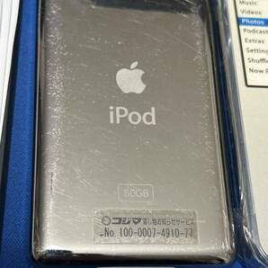 Apple iPod classic 80GB 第6世代 Silver シルバー A1238 MB029J/A FAR iPod 80GBの画像3
