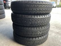 ★保管袋付★(PS5L006) 145R12 6PR DUNLOP ENASAVE VAN01 2021年 4本 夏タイヤ 送料無料_画像1