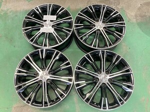 18インチ アルミホイール(W6C029)18x7J Voltec オフセット48 5穴 PCD114.3 ハブ73