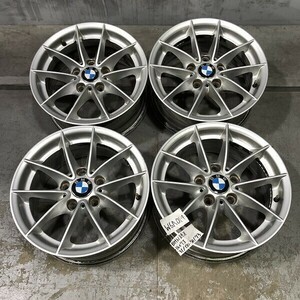 ★保管袋付★(W6A014)16x7J BMW純正 オフセット31 5穴 PCD120 ハブ73