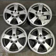 モデューロ ステップワゴン オデッセイ 15インチアルミホイール(W6C083)15x6J Modulo オフセット50 5穴 PCD114.3 ハブ64_画像1