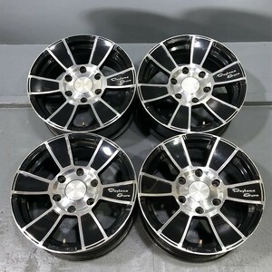 デイトナ ハイエース キャラバン Daytona Euro 16インチ アルミホイール(W6E037)16x7JJ オフセット38 5穴 PCD139.7 ハブ106