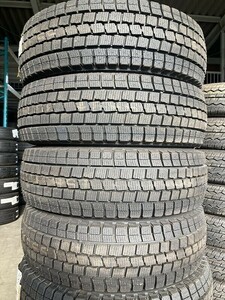 ★保管袋付★2013製 未使用品 (58W409) 195/70R15 106/104L DUNLOP DSV-01 4本 スタッドレス 冬タイヤ