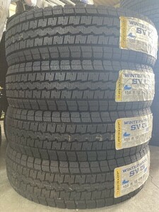 ★保管袋付★2015製 未使用品 (58W425-2)155R12 6PR DUNLOP WINTERMAXX SV01 4本 スタッドレス 冬タイヤ