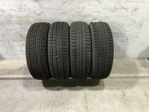 ★保管袋付★(PW5K033) 185/60R15 84Q BRIDGESTONE BLIZZAK VRX2 2021-3、2022-1年 4本 スタッドレスタイヤ 送料無料