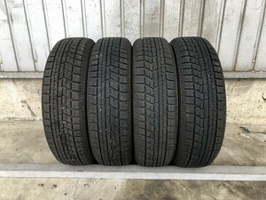 ★保管袋付★バリ山イボ付き(PW5L041) 155/65R14 75Q YOKOHAMA iceGUARD iG60 2018年 4本 スタッドレスタイヤ 送料無料