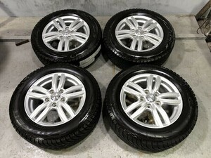 ★保管袋付★(WW5K009)JOKER 15ｘ6J 5穴 114.3 + FALKEN ESPIA W-ACE 195/65R15 91S 2018年 スタッドレス 冬タイヤ 送料無料