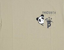 バンブーツアー半袖ポケットTシャツ◆PANDIESTA JAPAN カーキMサイズ 554324 パンディエスタジャパン パンダ ユニセックス_画像3